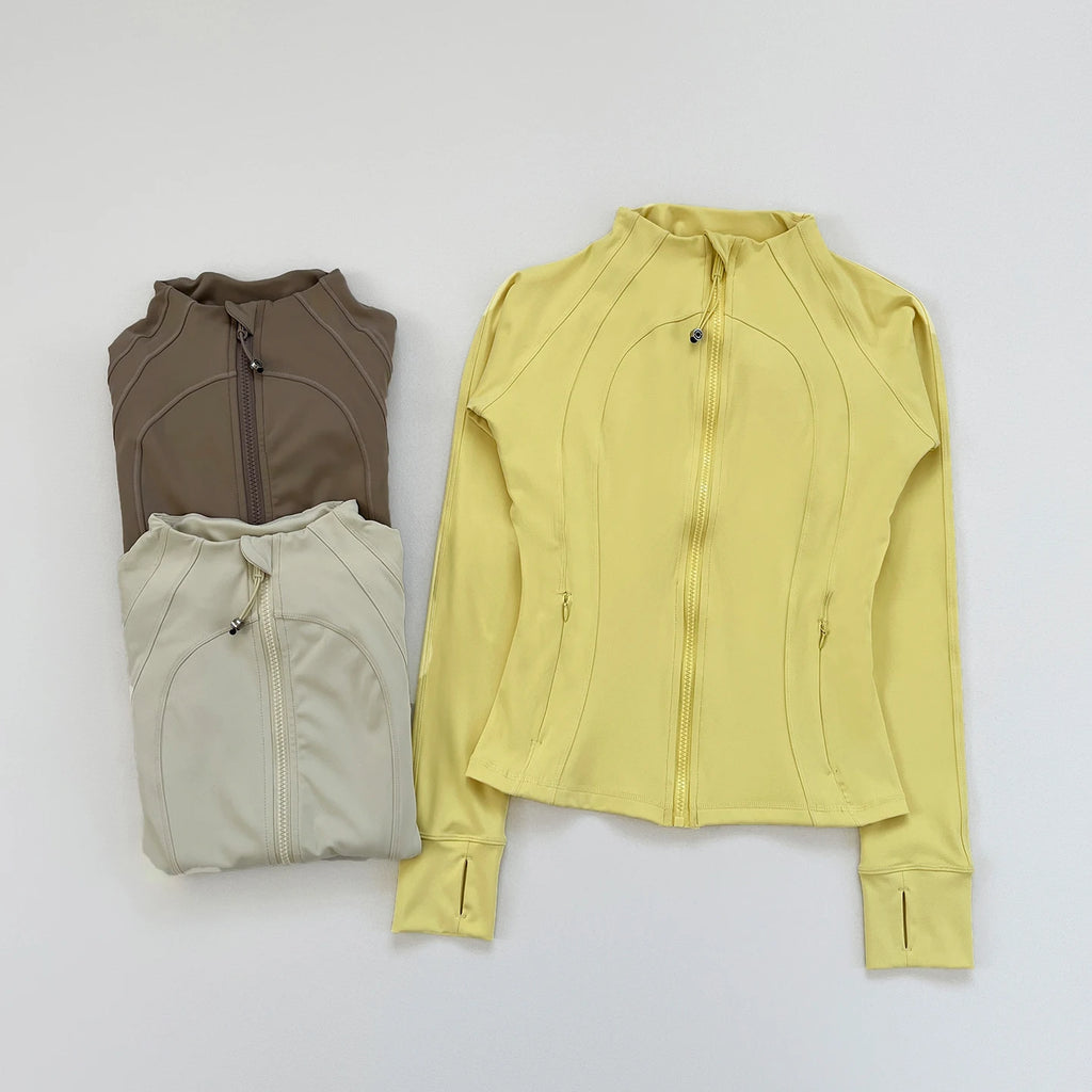 Everyday Zip Jacket — Women's Slim-Fit Training & Weekend Layer