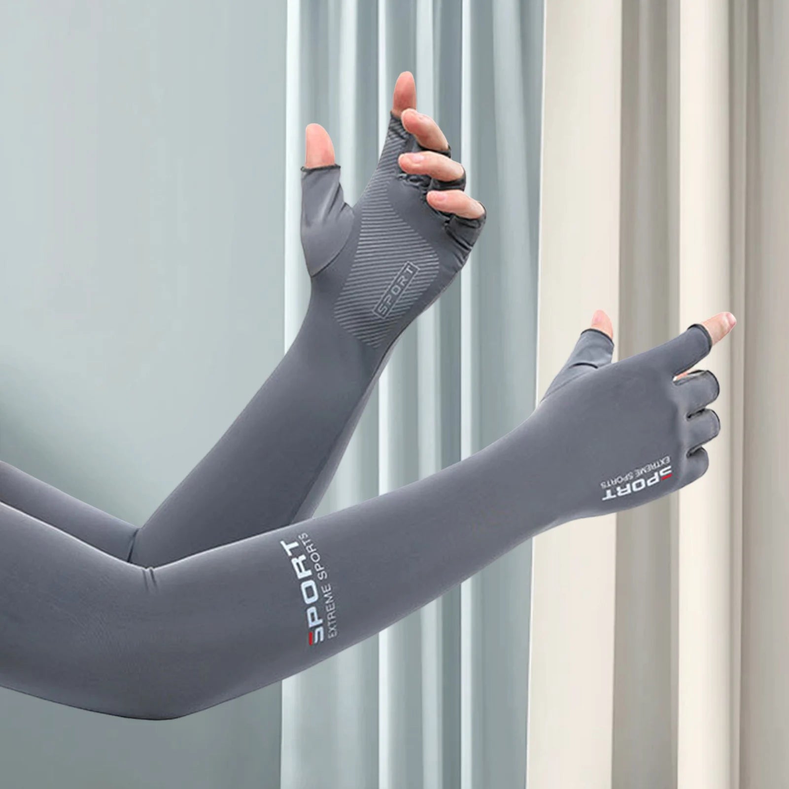 UV Cooling Arm Sleeves — Ice-Silk Sun Protection for Every Outdoor Day