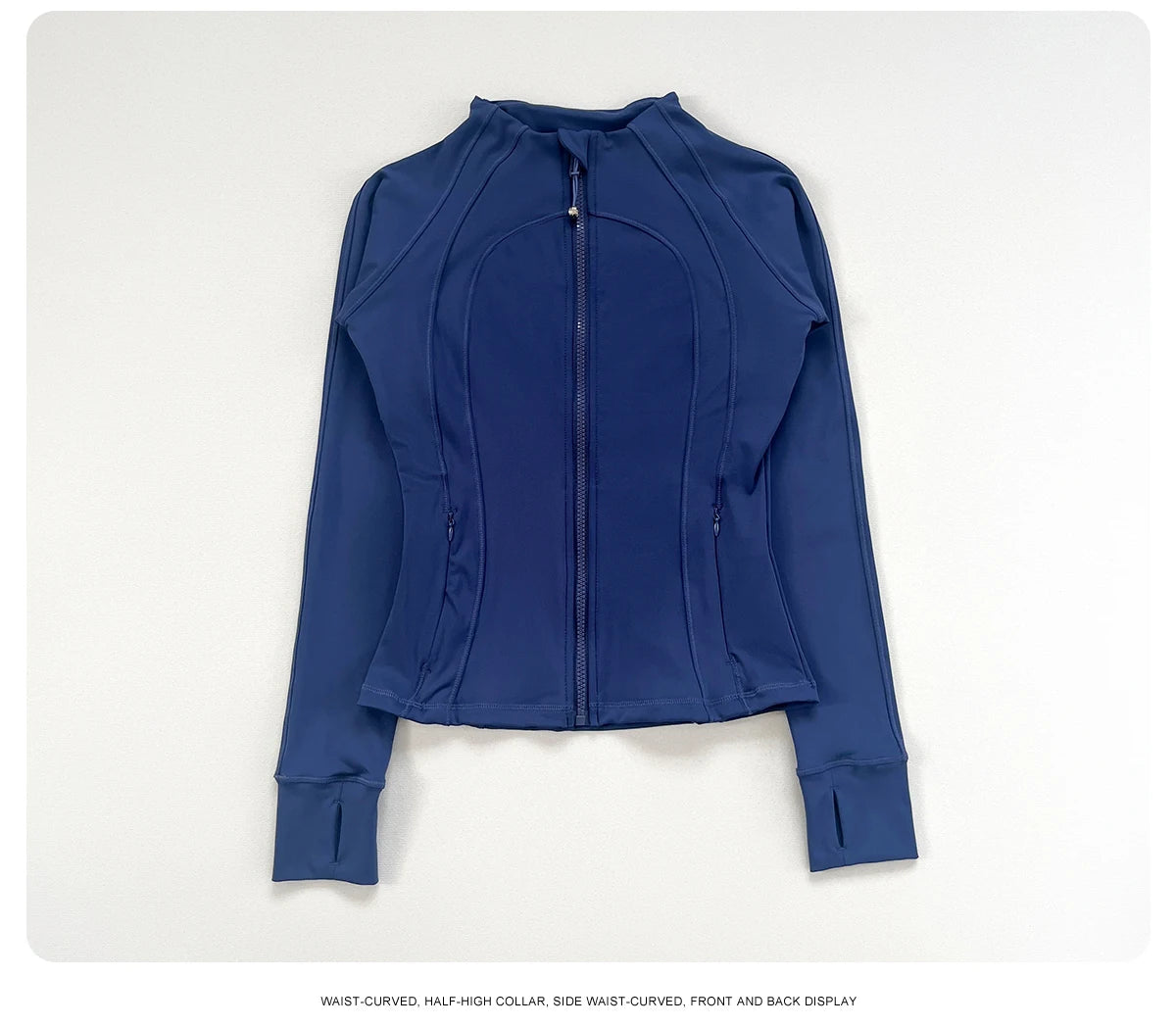 Everyday Zip Jacket — Women's Slim-Fit Training & Weekend Layer