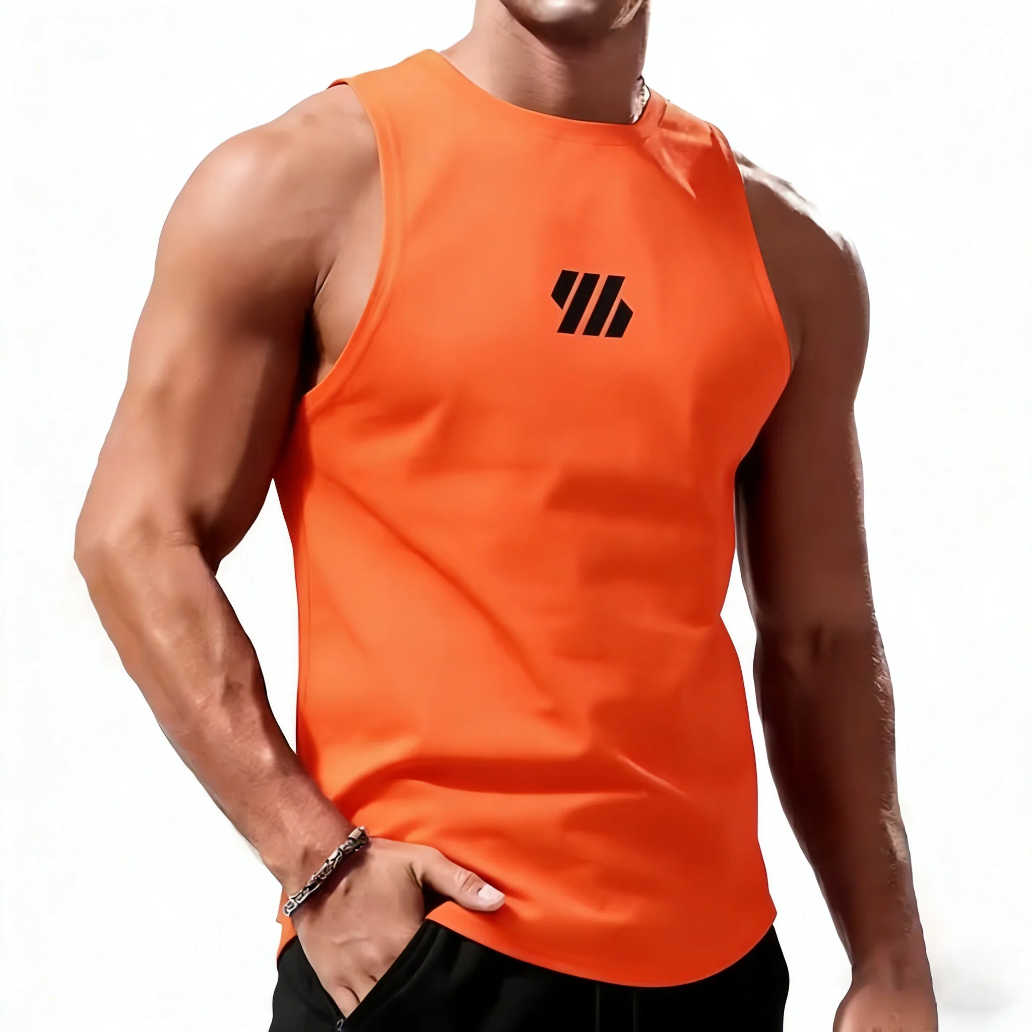 Lightweight Training Singlet — Men's Quick-Dry Gym & Summer Tank