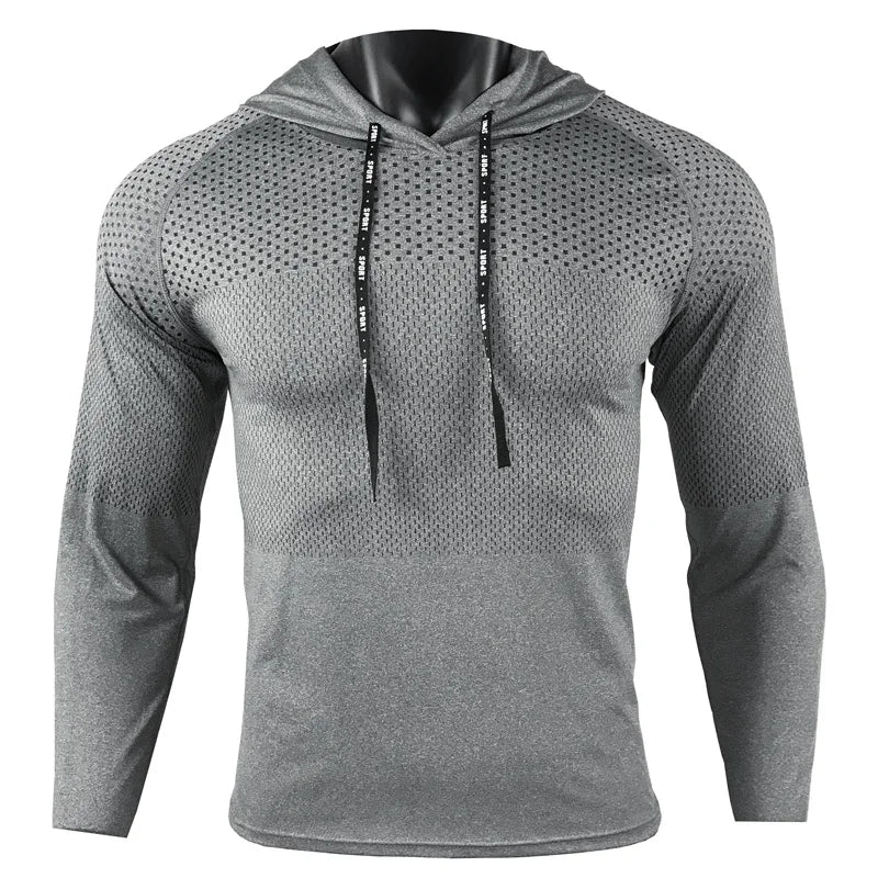 Everyday Training Hoodie — Men's Long-Sleeve Gym to Weekend Top