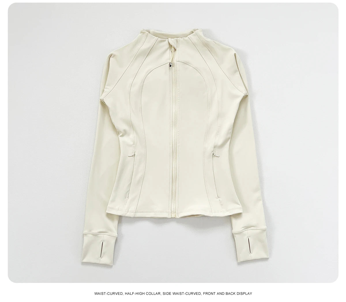 Everyday Zip Jacket — Women's Slim-Fit Training & Weekend Layer