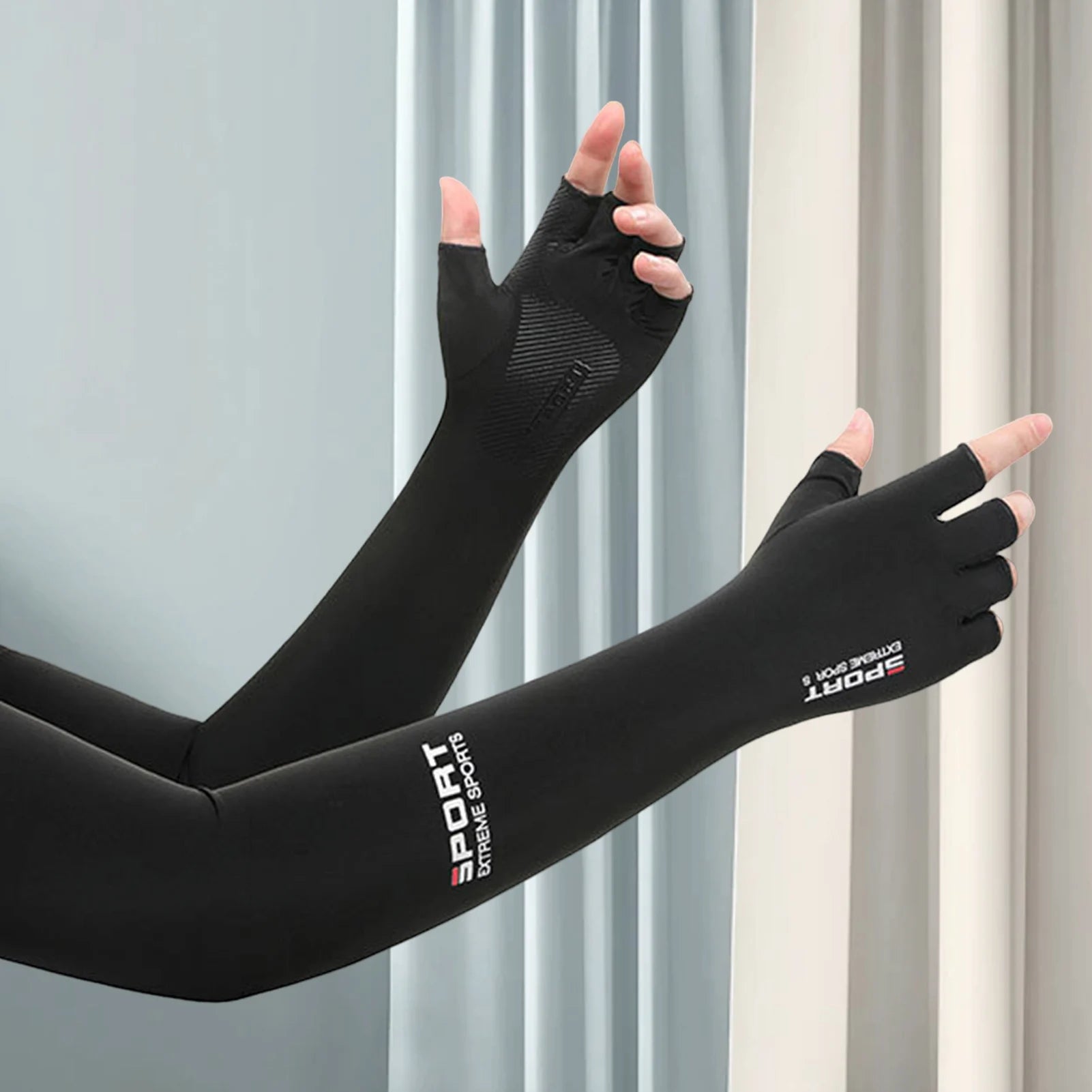 UV Cooling Arm Sleeves — Ice-Silk Sun Protection for Every Outdoor Day