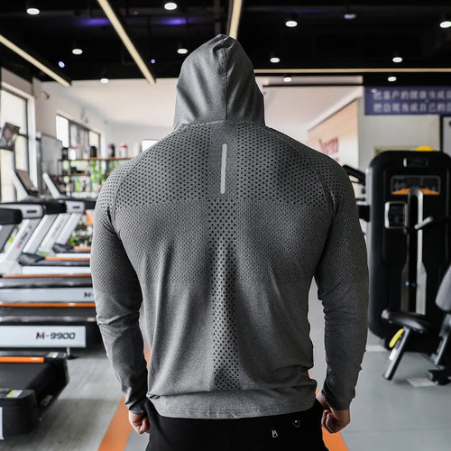 Everyday Training Hoodie — Men's Long-Sleeve Gym to Weekend Top