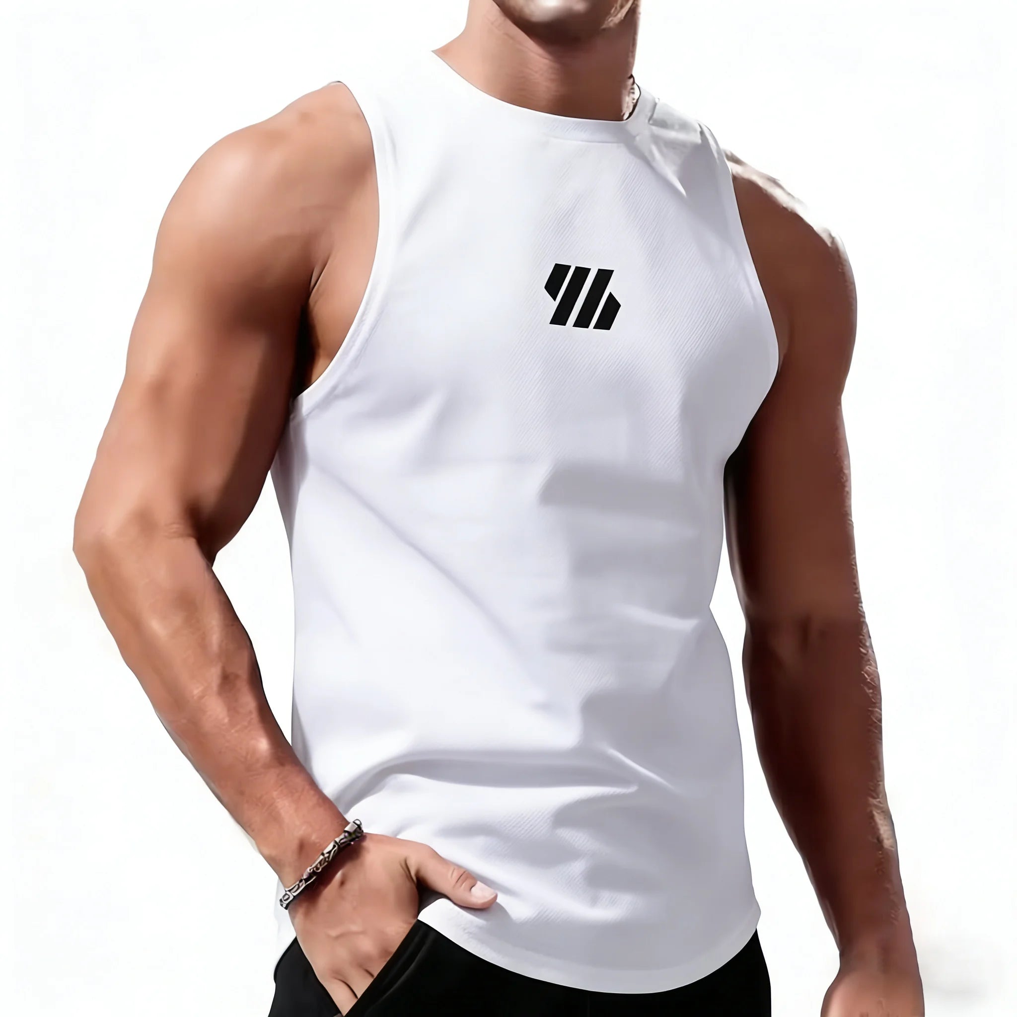 Lightweight Training Singlet — Men's Quick-Dry Gym & Summer Tank