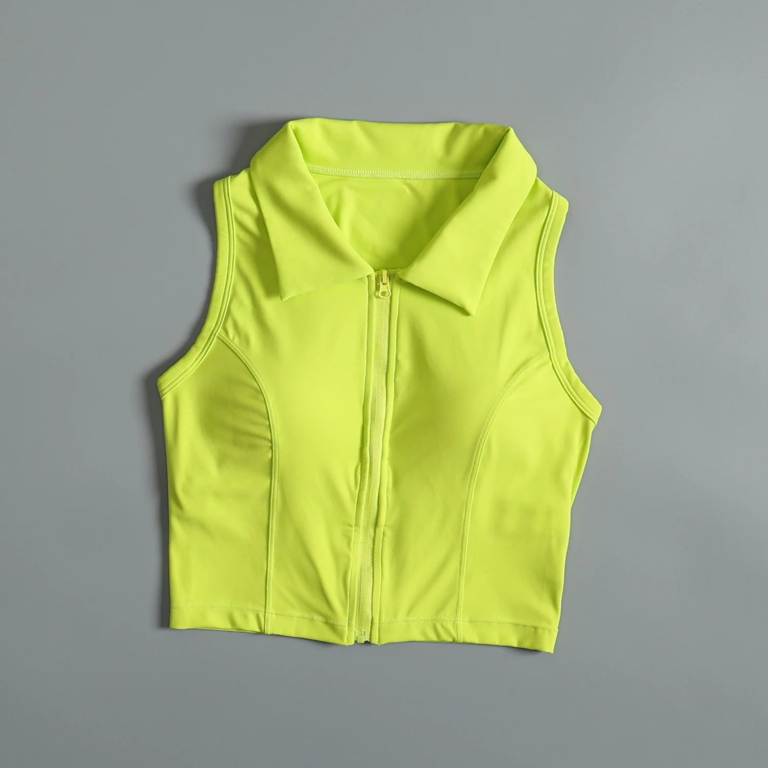 Front-Zip Sports Bra — Women's High-Support Everyday Comfort
