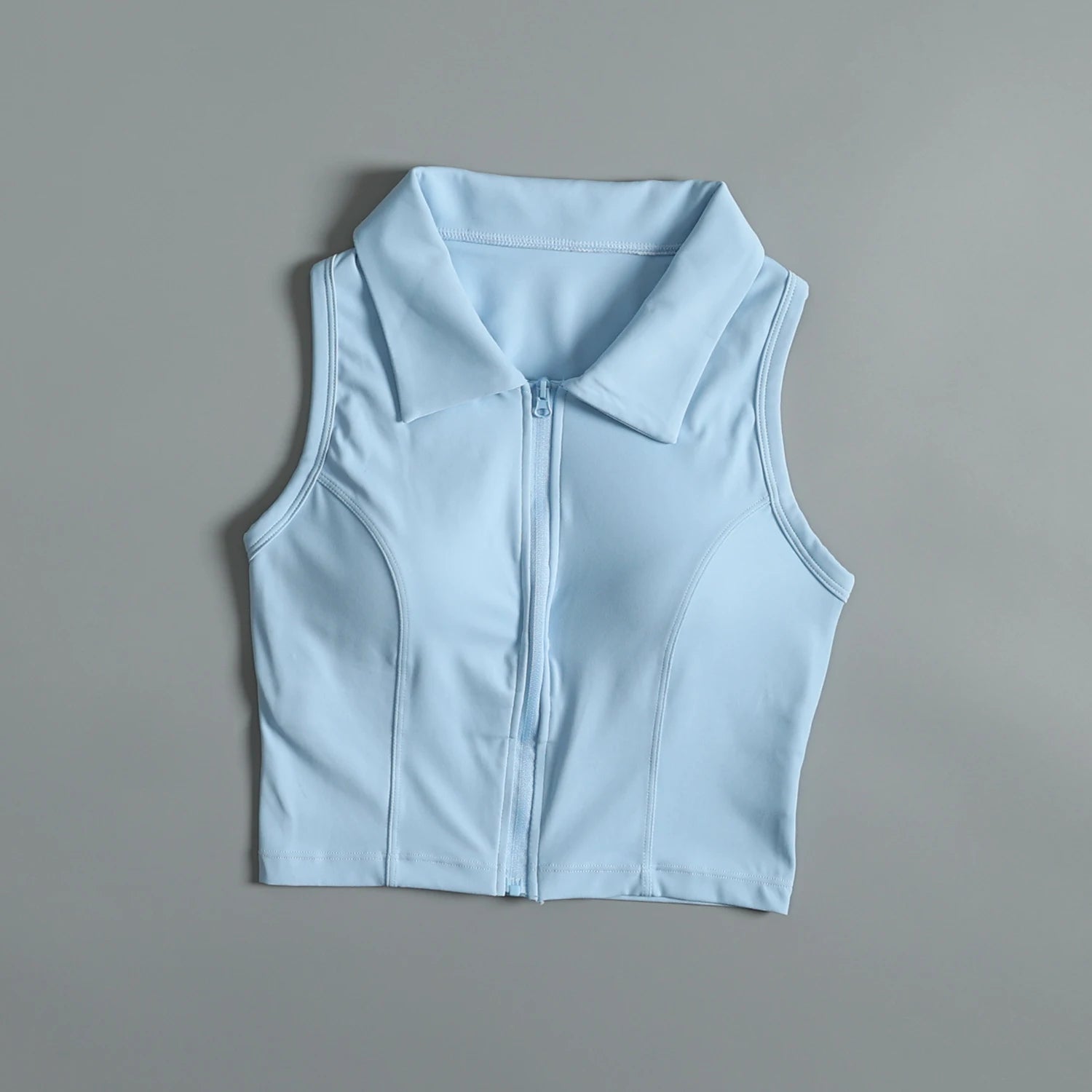 Front-Zip Sports Bra — Women's High-Support Everyday Comfort