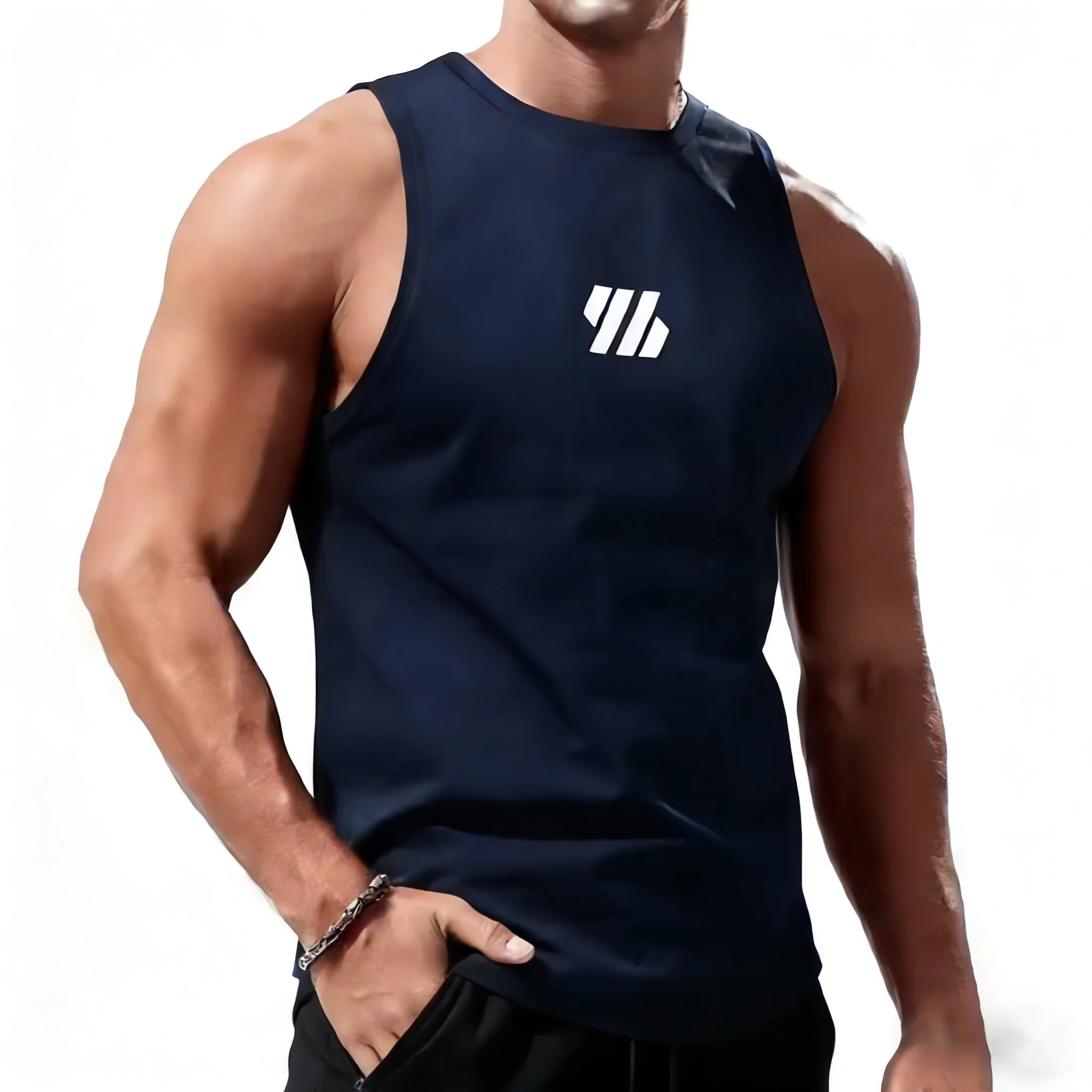 Lightweight Training Singlet — Men's Quick-Dry Gym & Summer Tank