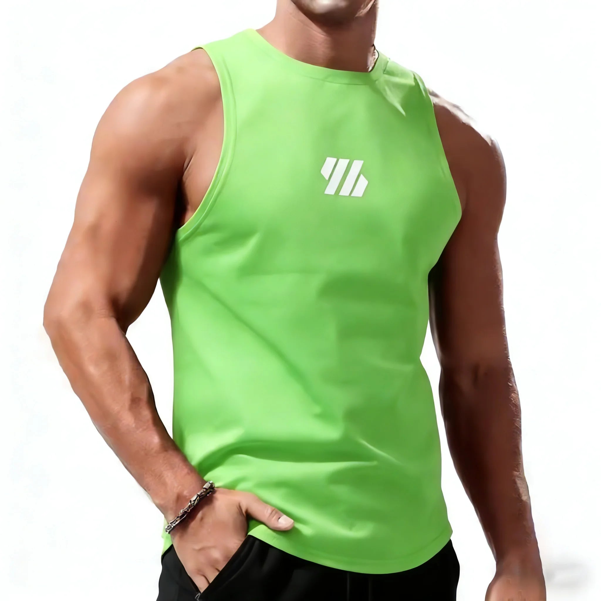 Lightweight Training Singlet — Men's Quick-Dry Gym & Summer Tank