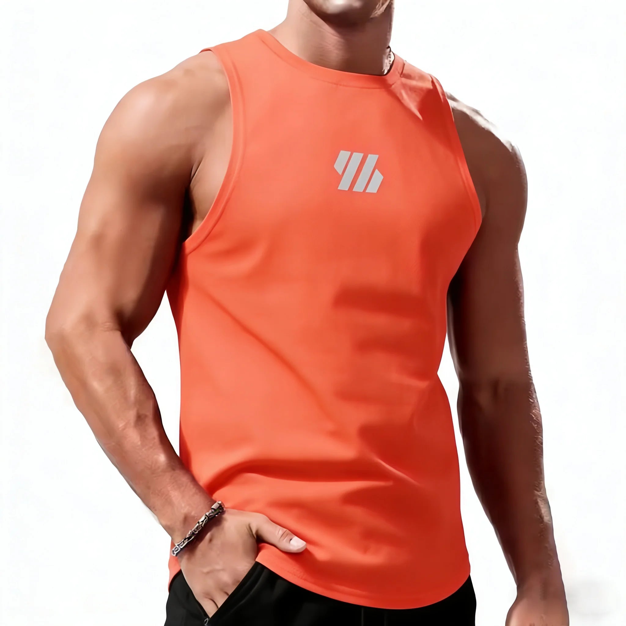 Lightweight Training Singlet — Men's Quick-Dry Gym & Summer Tank