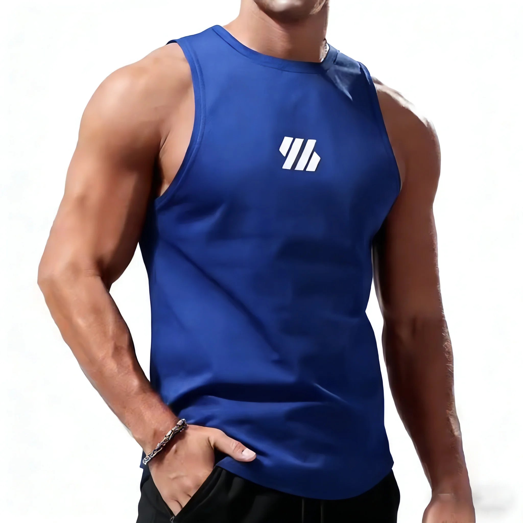 Lightweight Training Singlet — Men's Quick-Dry Gym & Summer Tank