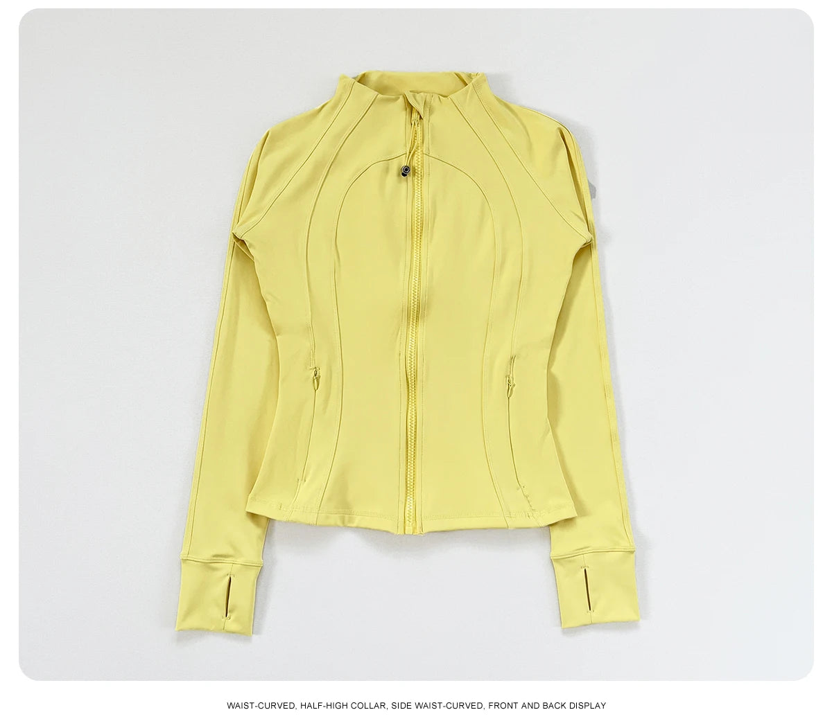 Everyday Zip Jacket — Women's Slim-Fit Training & Weekend Layer