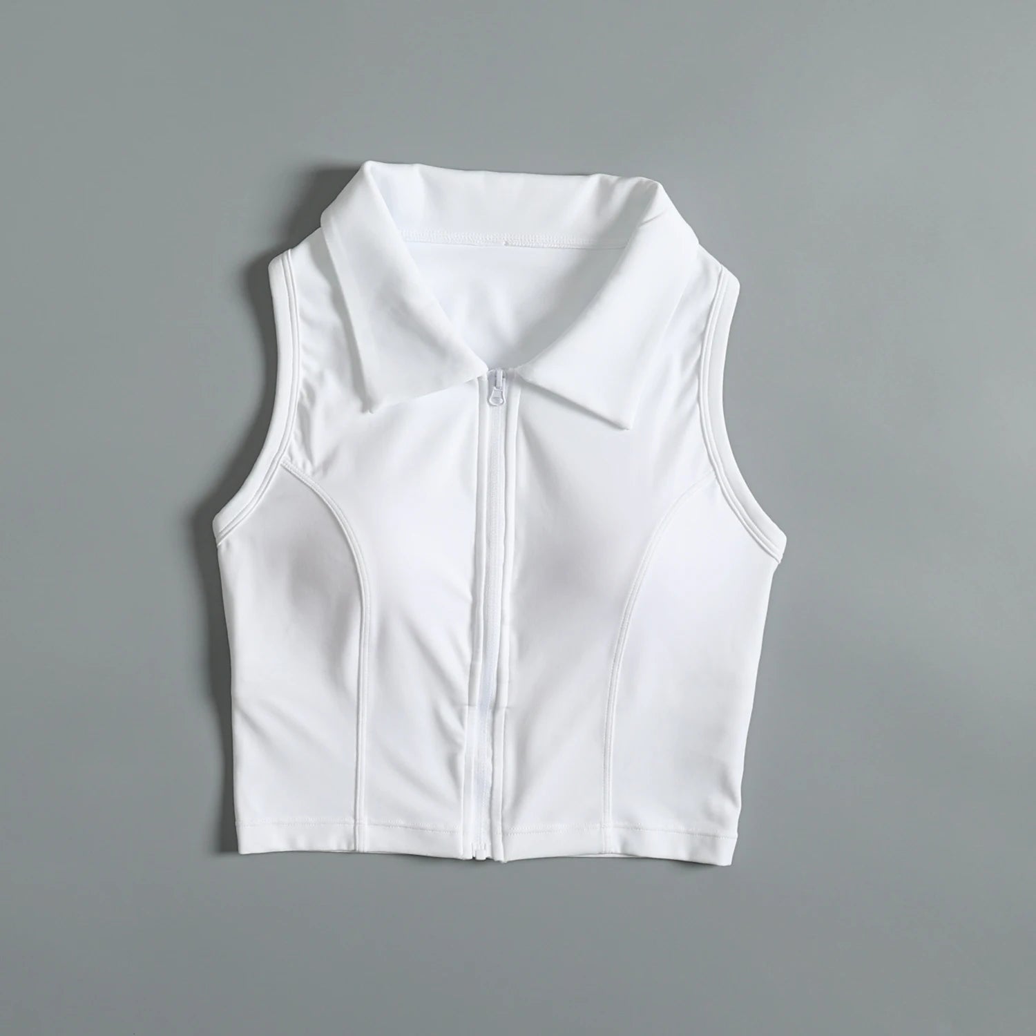 Front-Zip Sports Bra — Women's High-Support Everyday Comfort