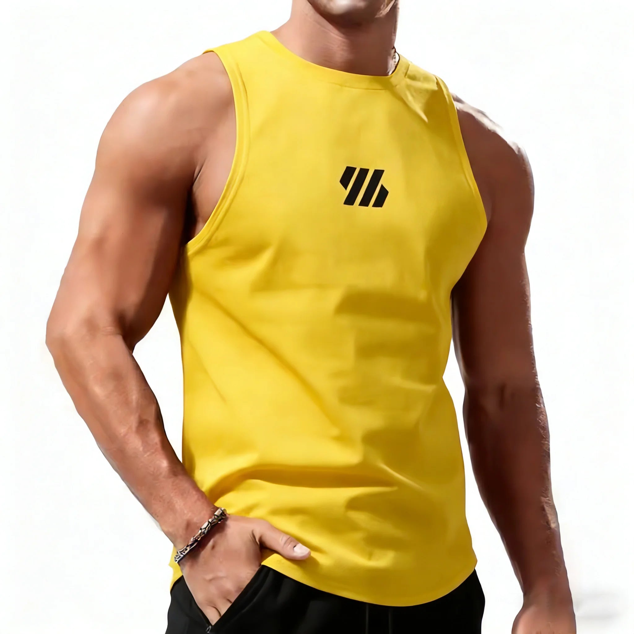 Lightweight Training Singlet — Men's Quick-Dry Gym & Summer Tank