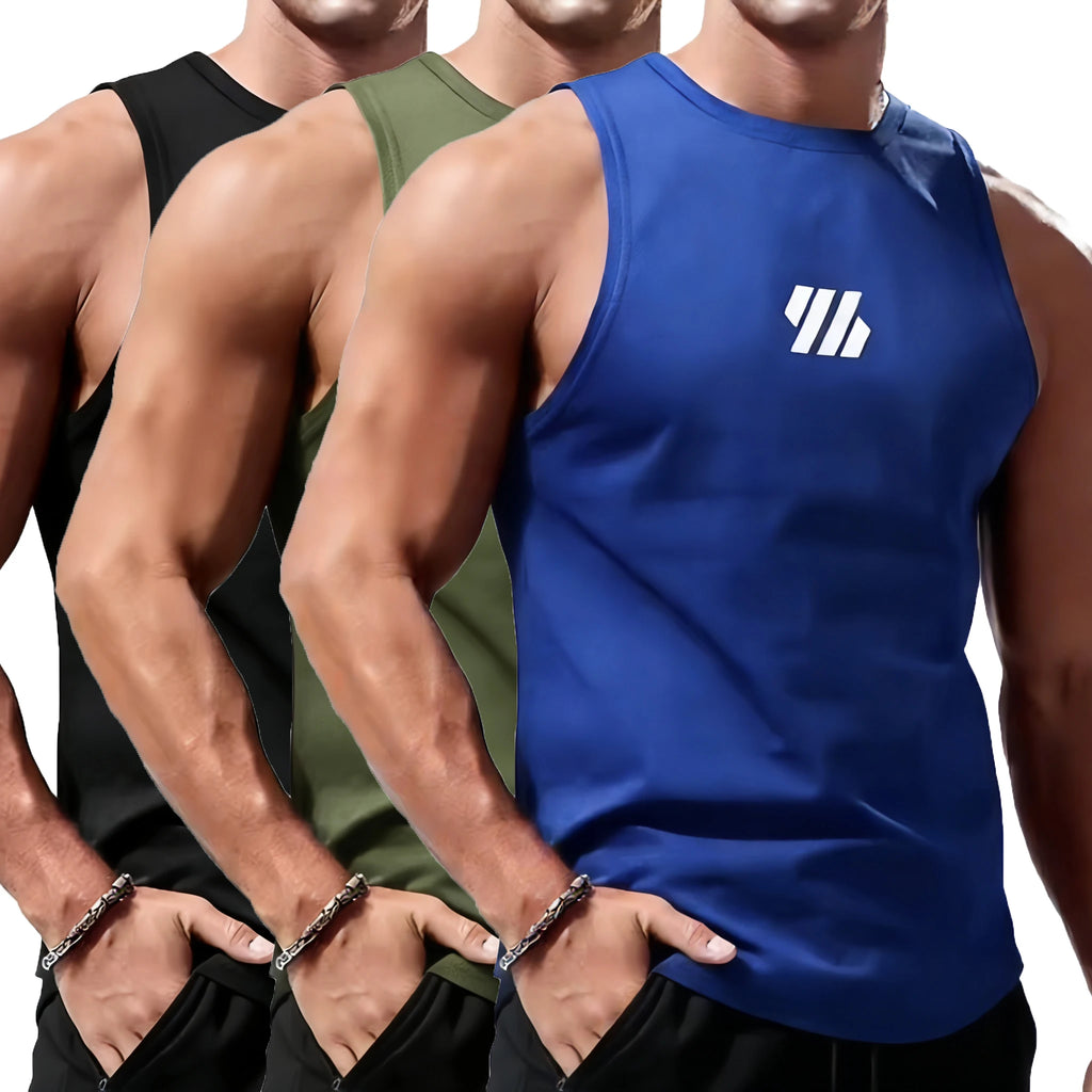Lightweight Training Singlet — Men's Quick-Dry Gym & Summer Tank
