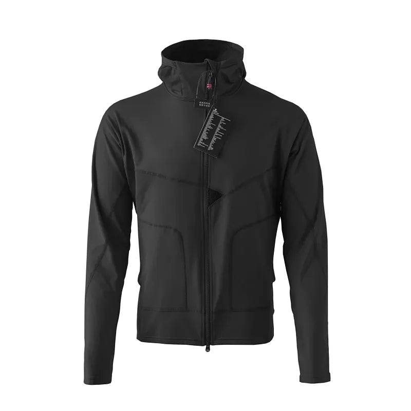Nordic Hooded Jacket — Unisex Stretch Shell for Trails & Town