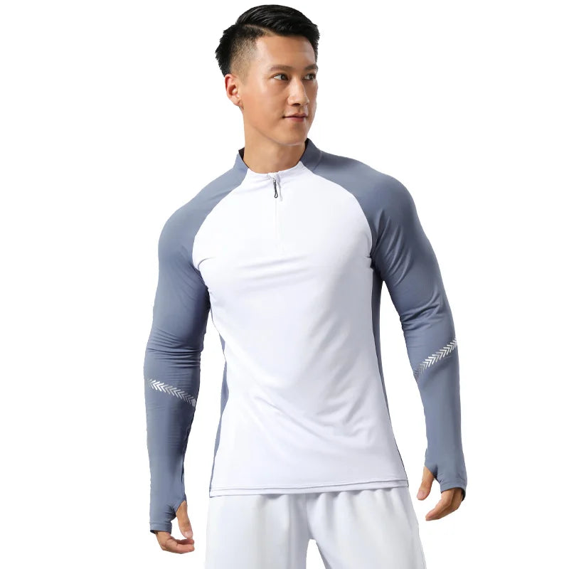 Athletic Pullover — Men's Long-Sleeve Top for Training & Off-Days