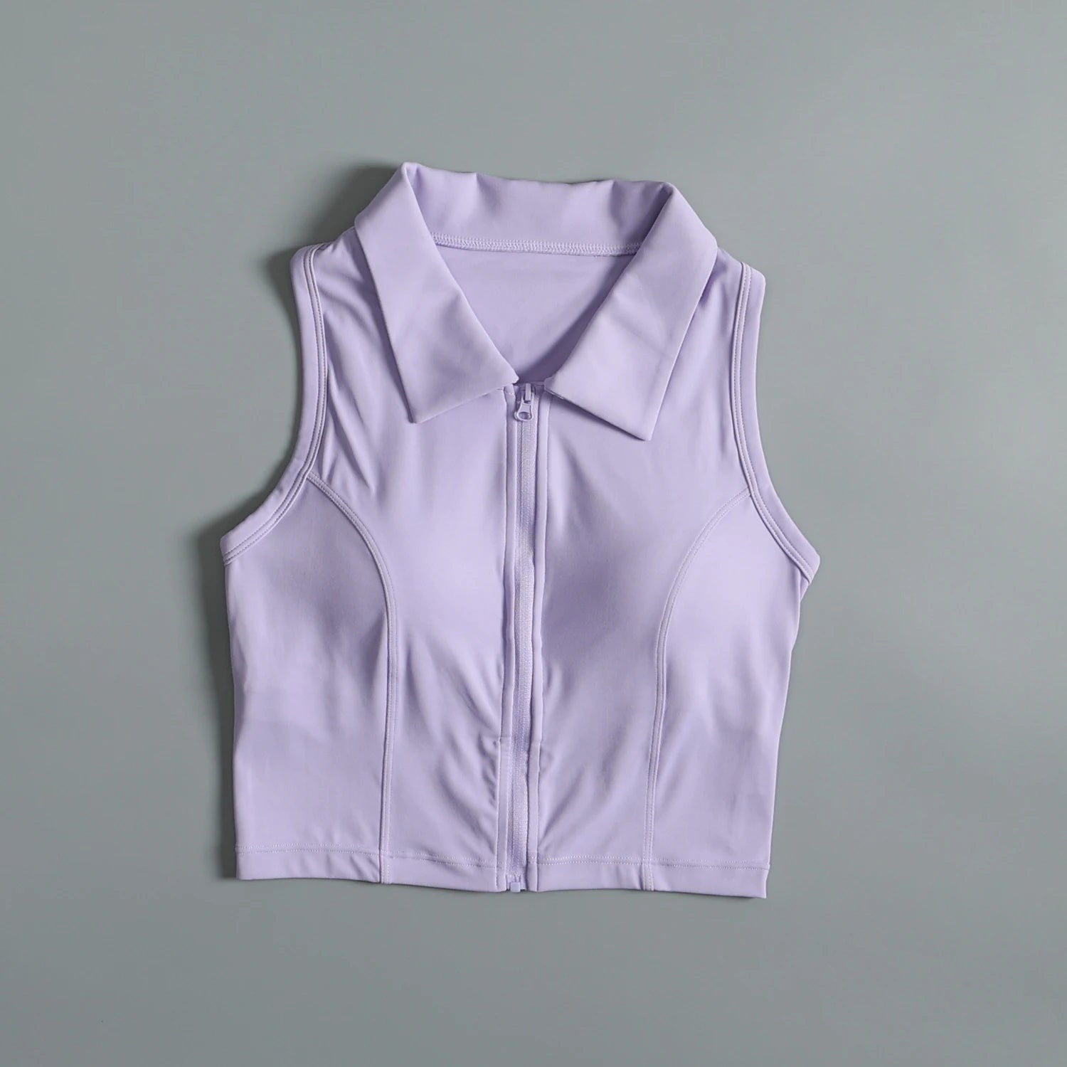 Front-Zip Sports Bra — Women's High-Support Everyday Comfort
