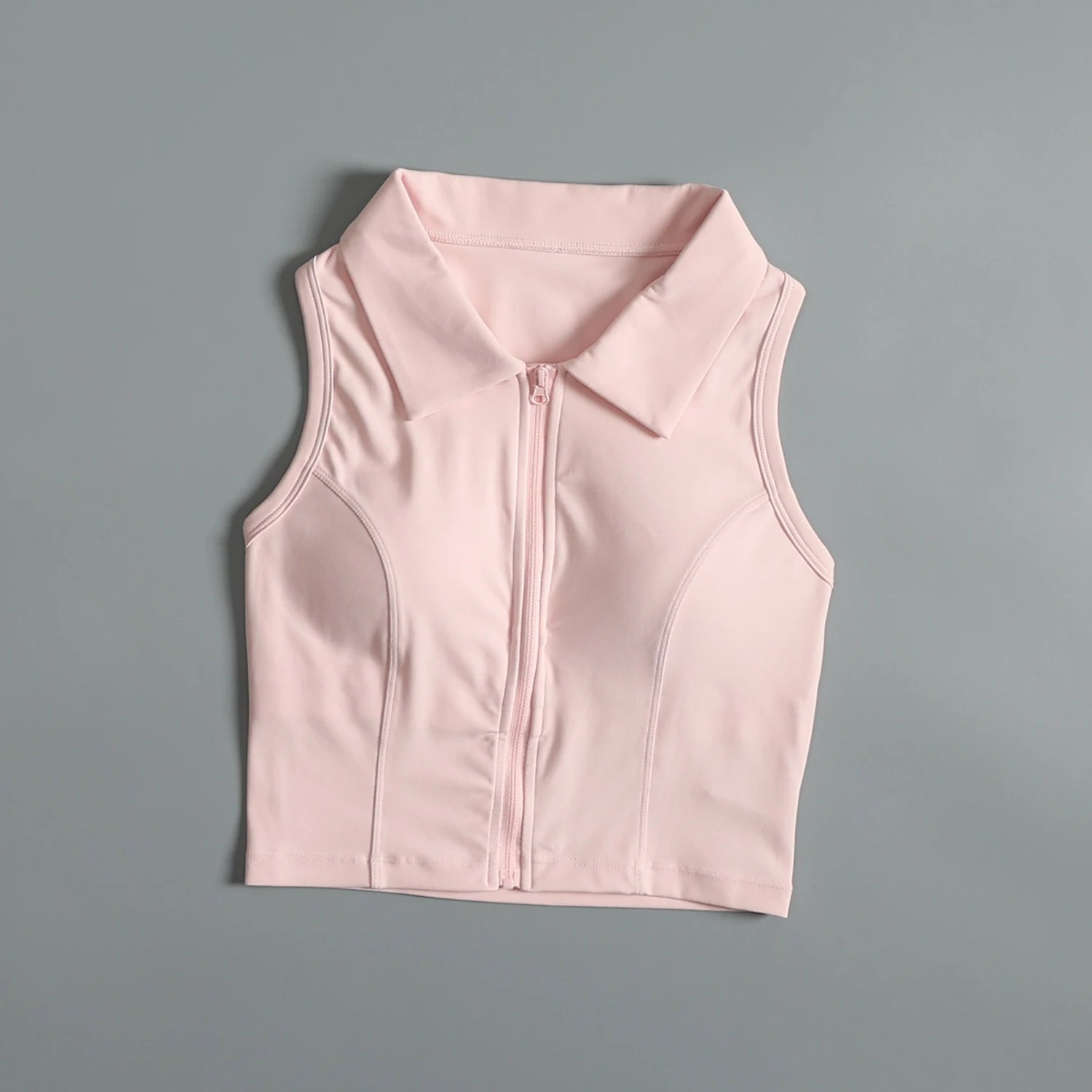 Front-Zip Sports Bra — Women's High-Support Everyday Comfort